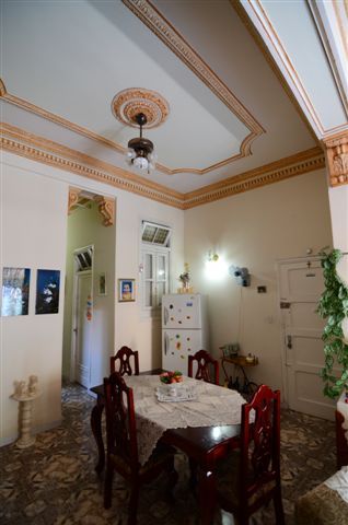 'Dining  room' Casas particulares are an alternative to hotels in Cuba.